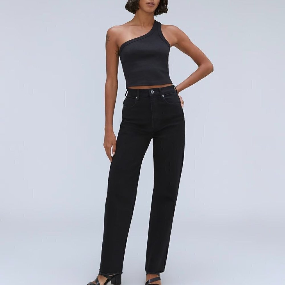 NWT Everlane Black The Way High Jean - Size 24